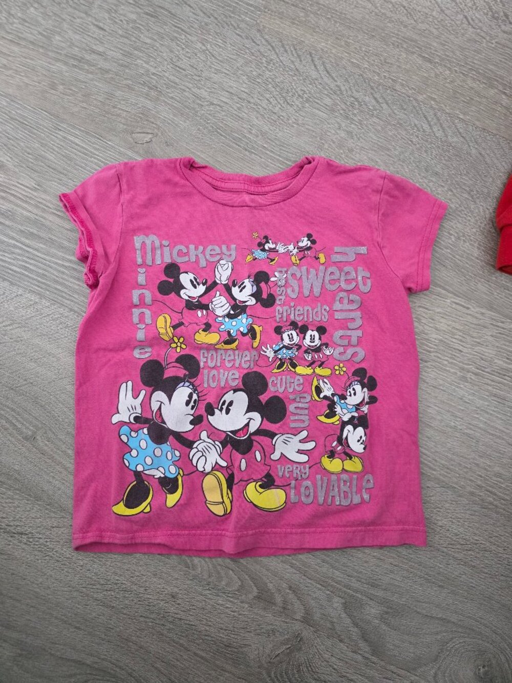 Disney Minnie and Mickey Graphic Tee